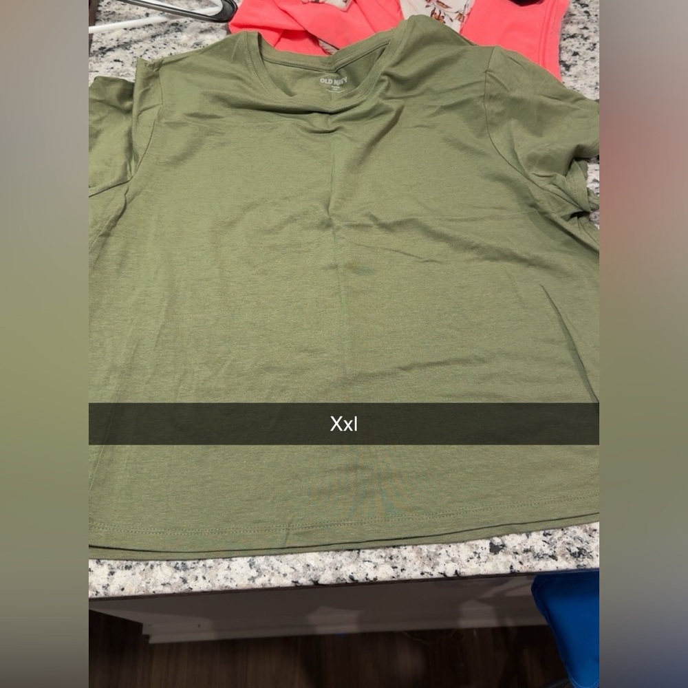 Old Navy Olive Green Tee XXL